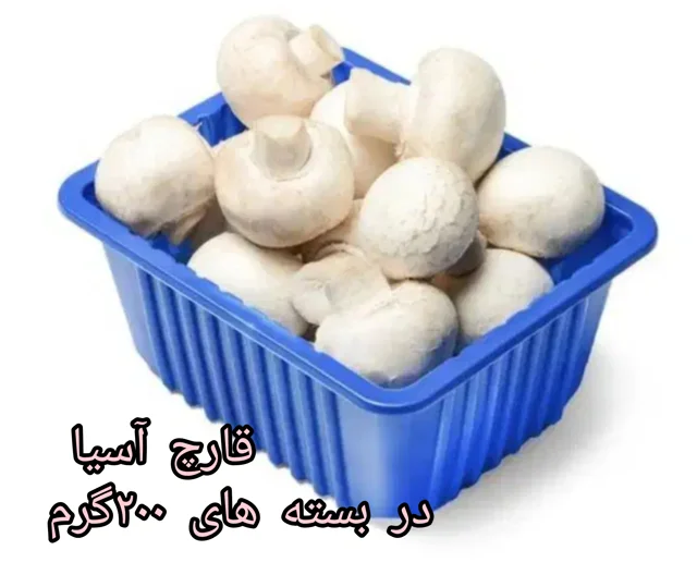 قارچ دکمه ای ۲۰۰گرم